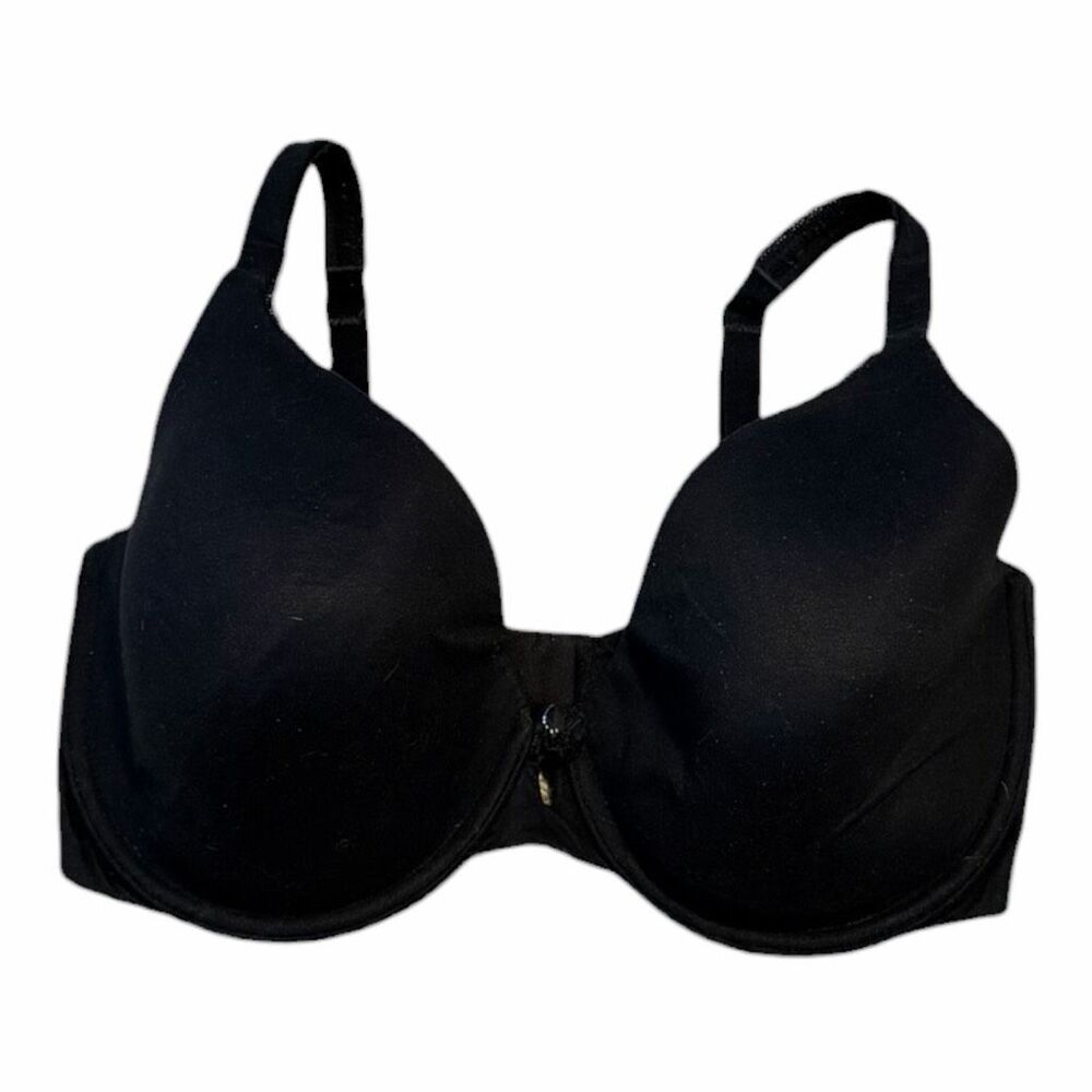 VICTORIA’S SECRET Womens Black Body By Victoria Lined Perfect Coverage Bra 34DDD